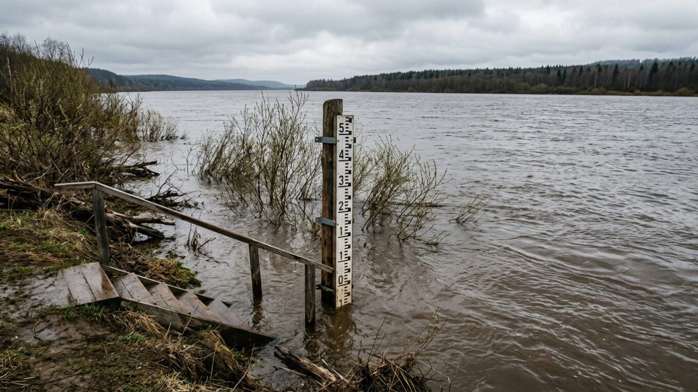 Уровень воды в реках России сегодня